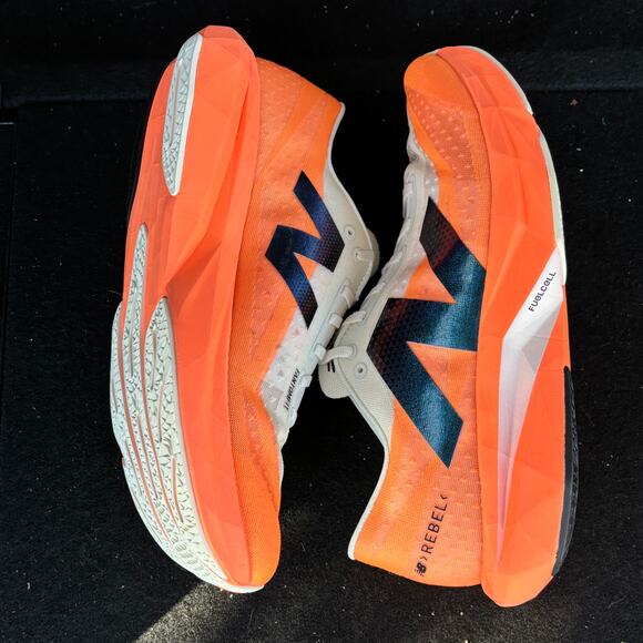 New Balance Sneakers FuelCell Rebel V4 Orange Running Shoes MFCXC04, Men’s 12